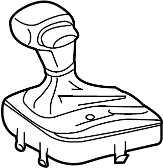 Gear Selector, Gti MK6 (Dsg) 1K1-713-203-AQ-UZD - View 4