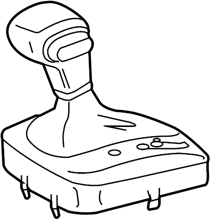 Gear Selector, Gti MK6 (Dsg) 1K1-713-203-AQ-UZD - View 3