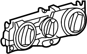 Dash Control Unit 1J0-820-045-F - View 2