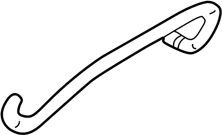 Engine Coolant Hose 1J0-121-096-BK - View 3