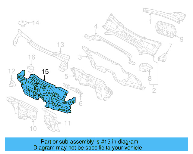 Upper Insulator 5C1-863-909-B - View 7