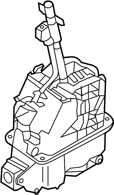 Gear Shift Assembly 5Q1-713-041-F - View 3