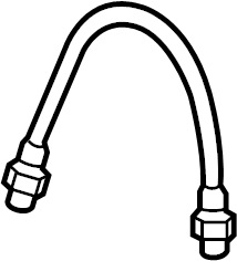 Brake Hose 1K0-611-775-C - View 3