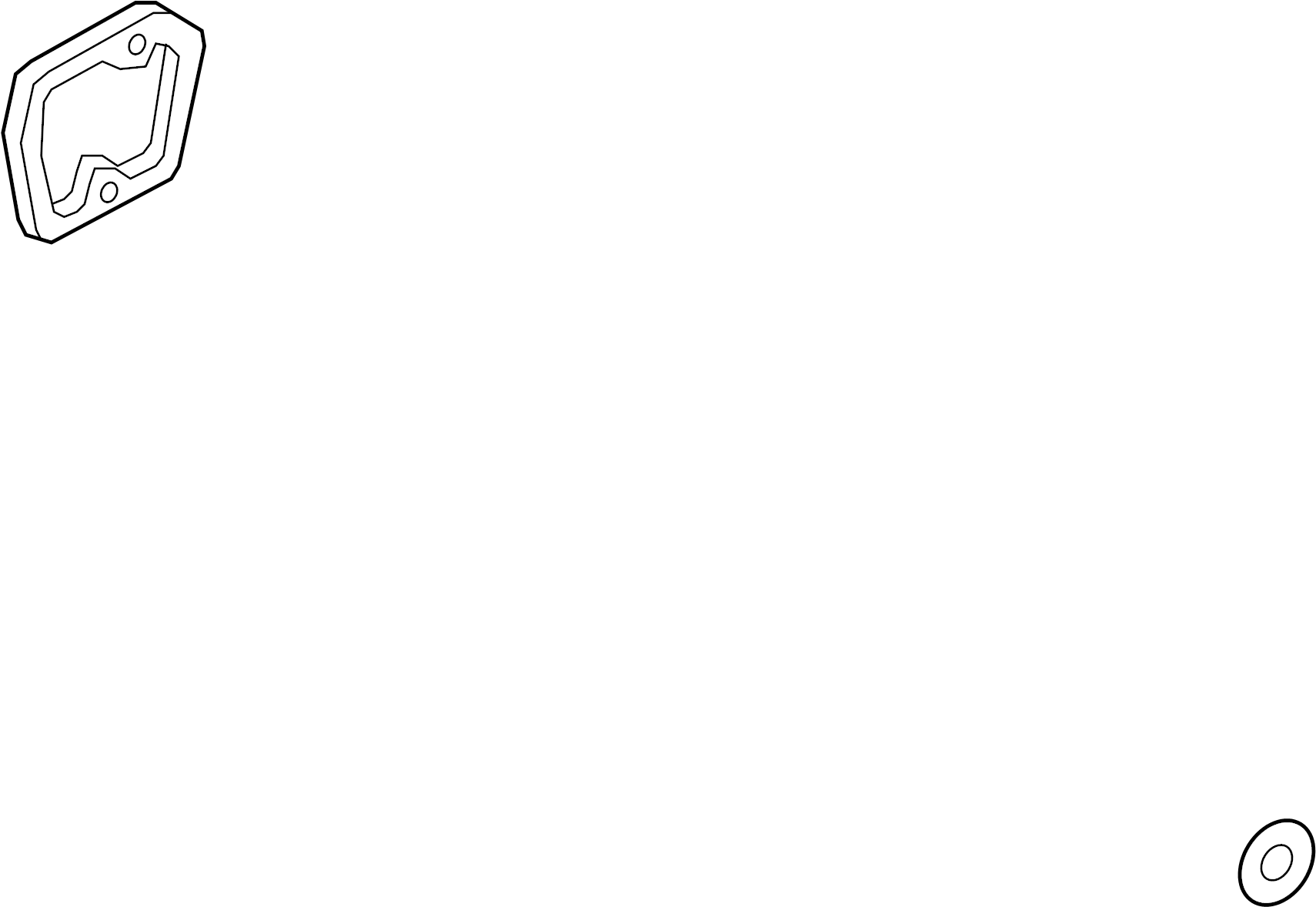 Tail Lamp Assembly Gasket Set 1K5-998-192 - View 3