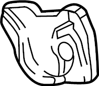 Lower Column Cover Retainer 5G0-858-573