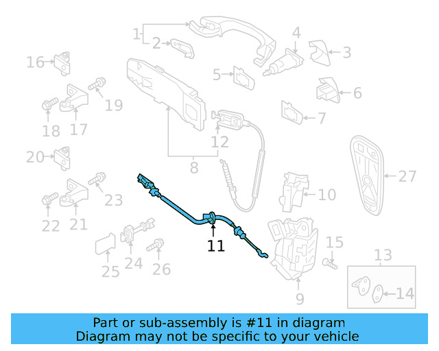 Lock Cable 3CN-837-085 - View 4