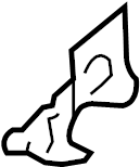 Console Body Rear Bracket 1C0-864-139-B - View 6