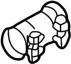 Front Muffler Clamp 357-253-141-A - View 45