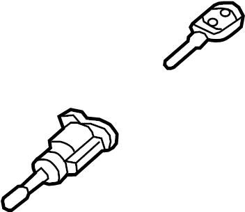 Lock Cylinder 1C0-837-167-D - View 3