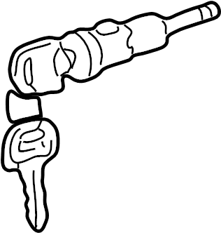 Cylinder & Keys 4D0-905-855-G - View 5