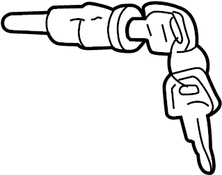 Cylinder & Keys 4D0-905-855-G - View 2