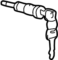 Cylinder & Keys 4D0-905-855-G