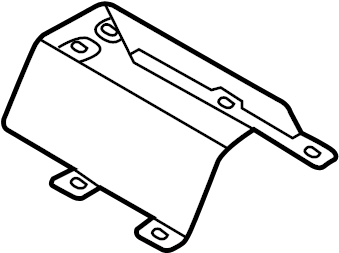 Exhaust Heat Shield 5K0-825-635 - View 4