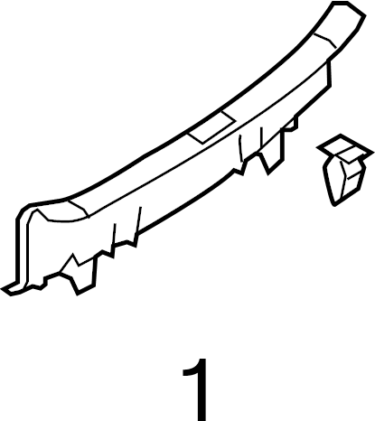 Windshield Pillar Trim Clip 4A0-867-276 - View 6