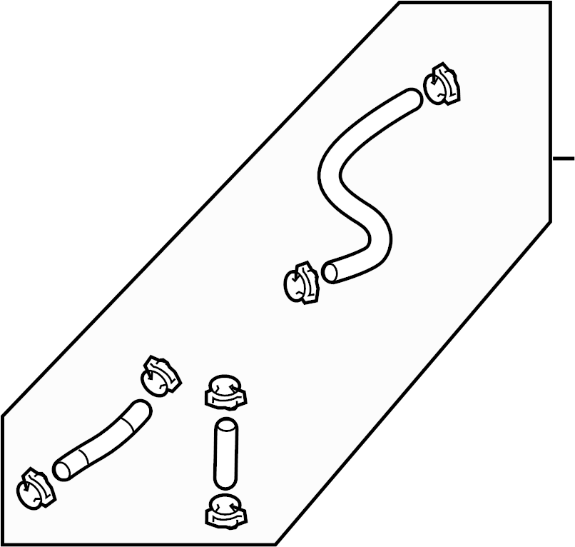 Hose Assembly 1K0-122-073-FF - View 4