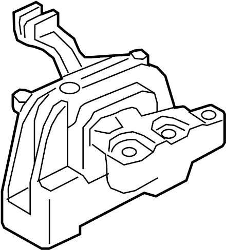 Motor Mount 5Q0-199-262-BJ