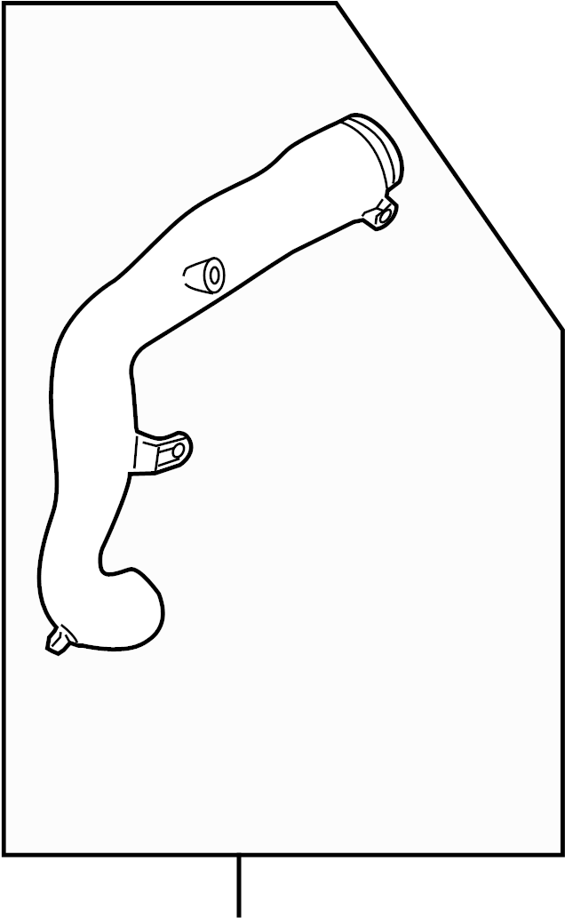 Intake Duct 1K0129618BG