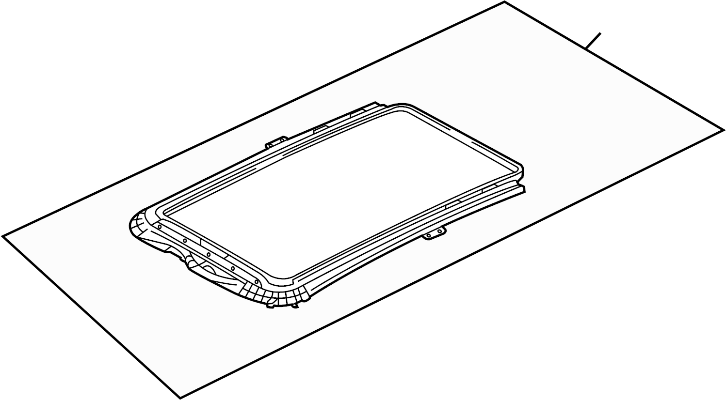Sunroof Frame 1K9-877-049-A - View 6