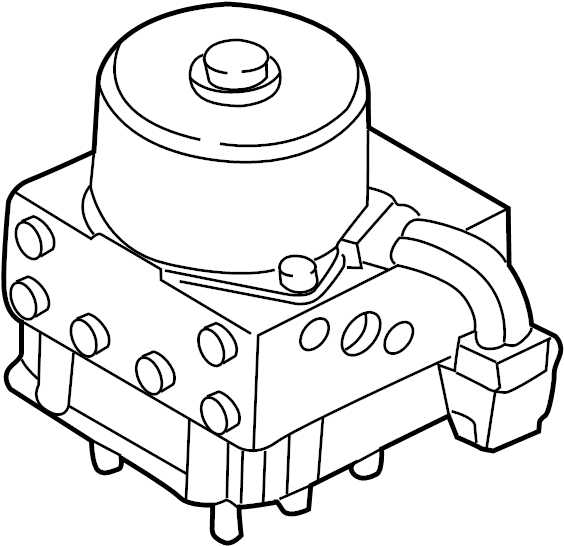 ABS Pump Assembly 1J0-698-117-D - View 4
