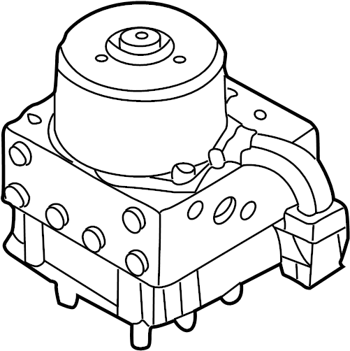 ABS Pump Assembly 1J0-698-117-D - View 3