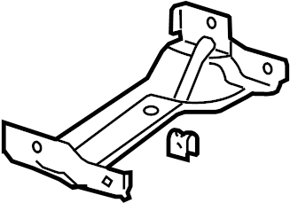 Front Console Front Bracket 1K0-863-525-A - View 9