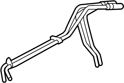 HVAC Heater Hose Assembly 7B0-121-086-B