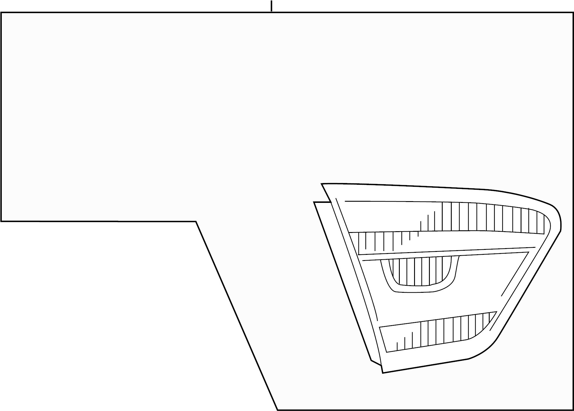 Backup Lamp Assembly 561-945-093-C