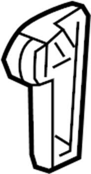 Hood Release Handle 5C1-823-533-9B9 - View 2