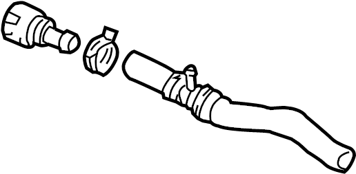 HVAC Heater Hose 1J0-122-157-FK - View 4