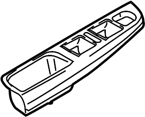 Door Window Switch Bezel 1K4-868-049-C-81U - View 7