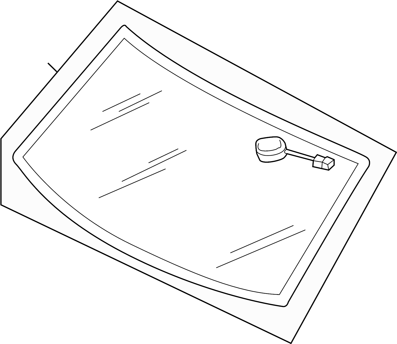 Windshield 7P6-845-099-BC-NVB - View 5