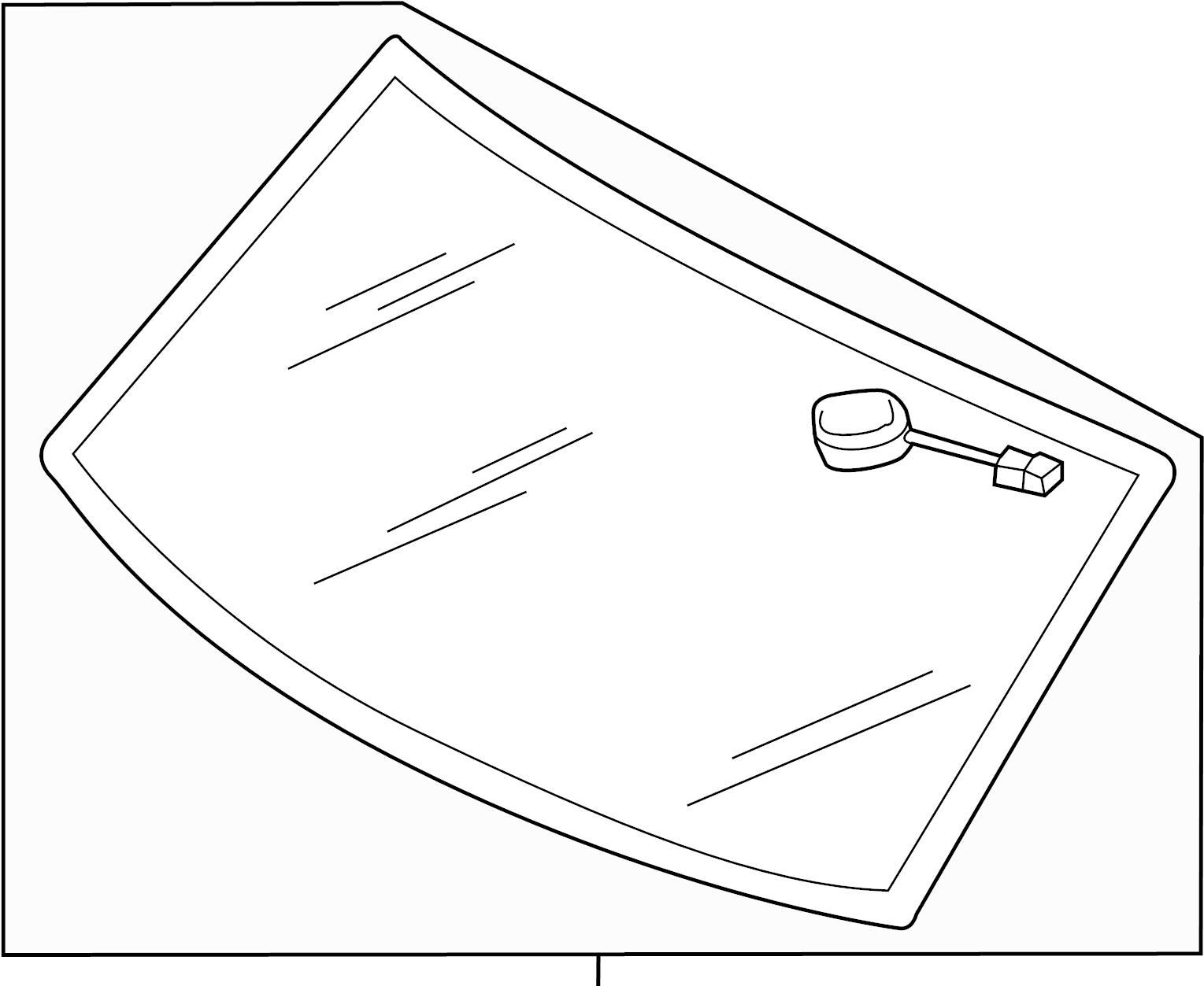 Windshield 7P6-845-099-BC-NVB