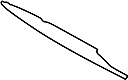 Back Glass Wiper Blade Refill 895-955-429-A - View 3