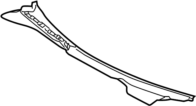 Cowl Grille 1K5-819-415-B-9B9 - View 2