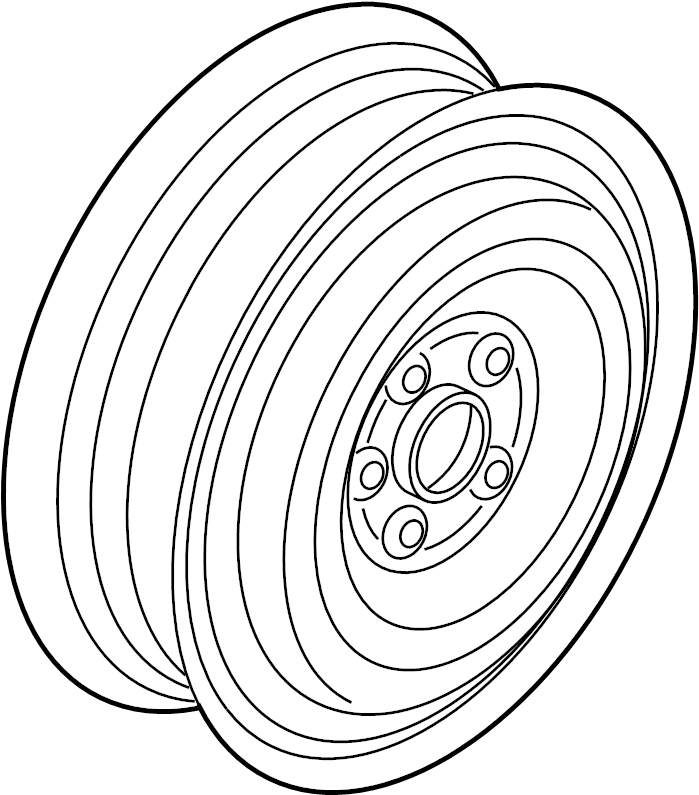 Spare Wheel 1K0-601-027-CB-03C - View 35