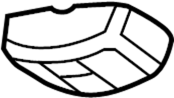 Bracket Cap 3B0-857-563-82V - View 4