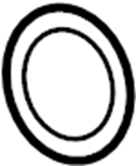 Engine Oil Filler Cap Gasket 06A-103-483-D - View 3