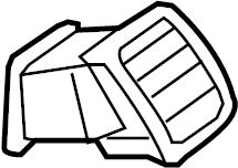 Air Vent 1K0-819-704-D-1QB - View 2