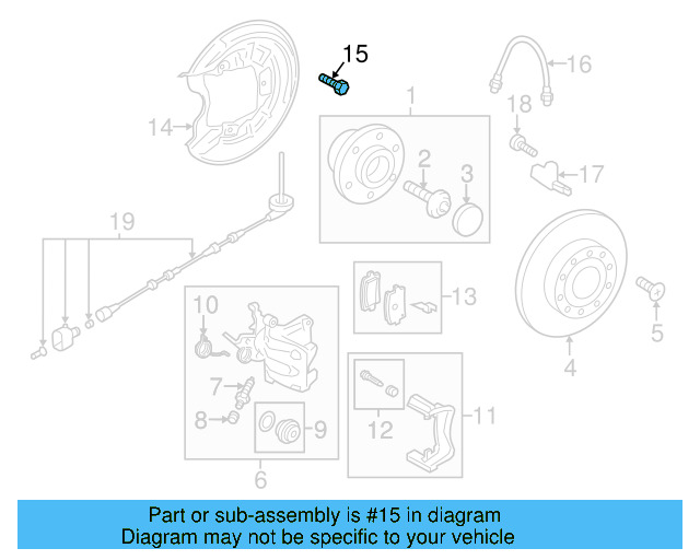 Splash Shield Bolt WHT-005-227 - View 79
