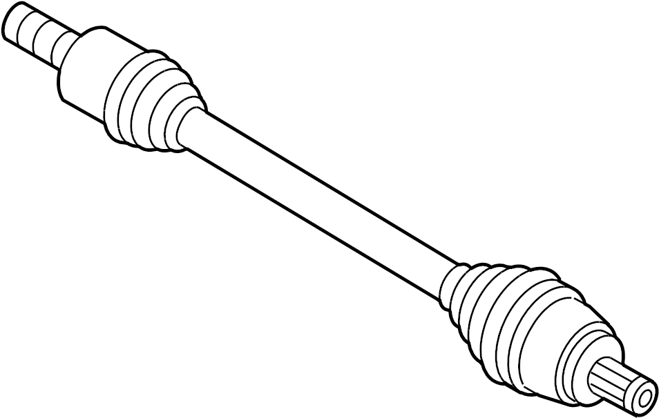 Axle Assembly 3C0-407-272-CK - View 4