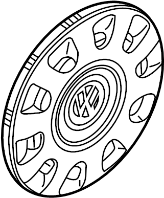 Wheel Cover 3B0-601-147-MFX - View 2