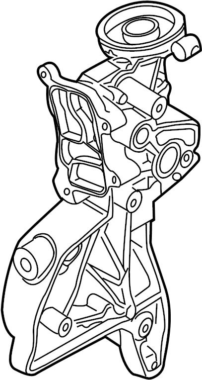 Mount Bracket 06J-903-143-AH - View 13