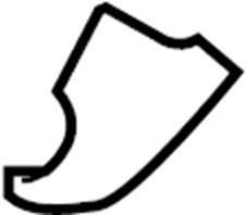 Interior Rear View Mirror Cap 3G0-858-633-82V - View 3