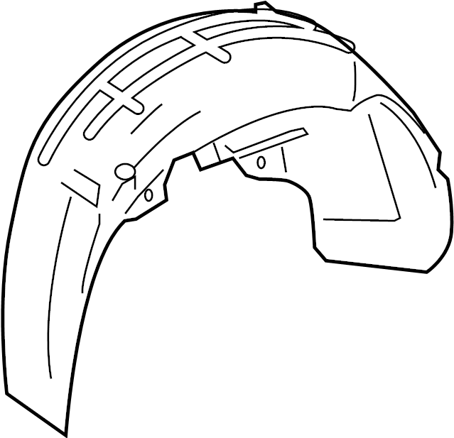 Wheelhouse Liner 5K0-810-971-C - View 5