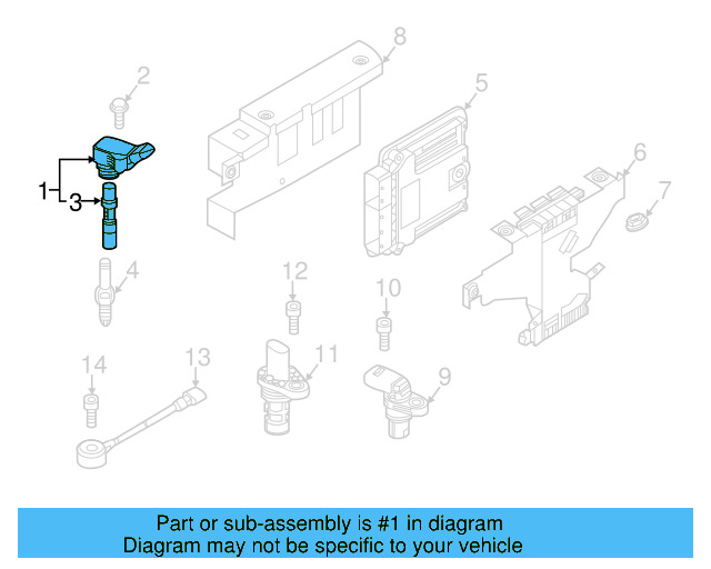 Ignition Coil 06L-905-110-K - View 36