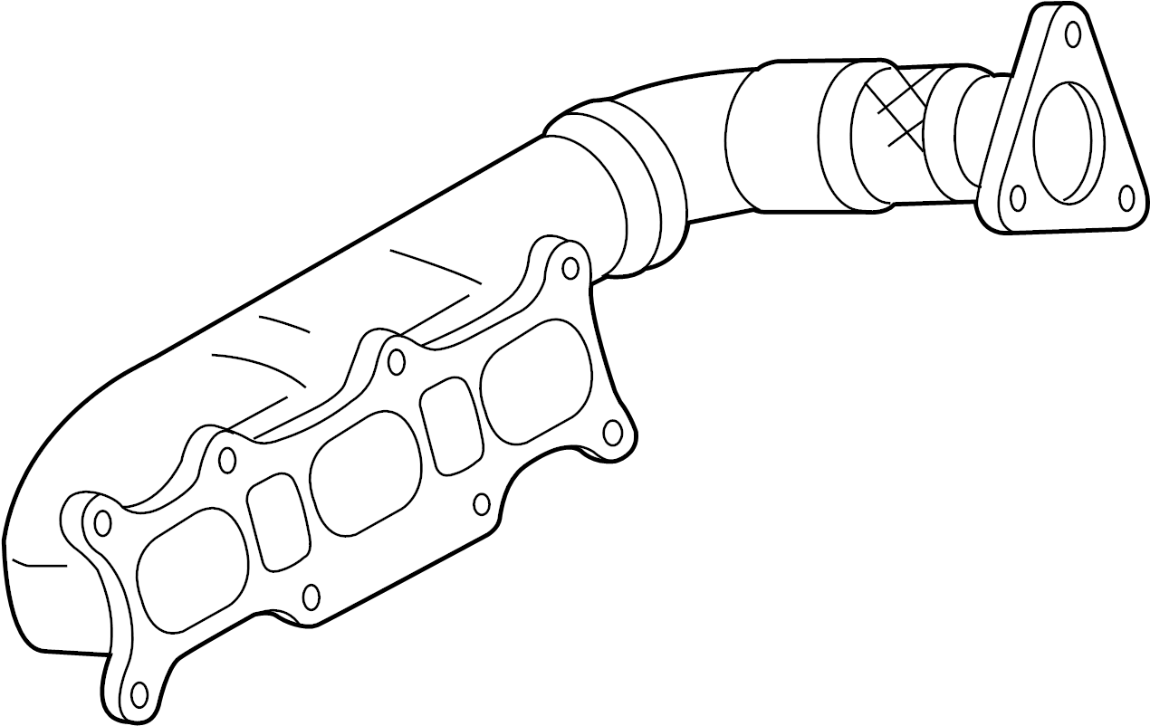 Exhaust Manifold 059-253-034-BP - View 3