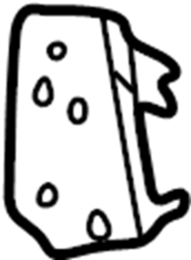 Fan Shroud Adjuster 701-121-183-A