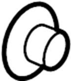 Door Shell Plug 191-971-908-B - View 7