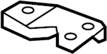 Side Mount Support Plate 1J0-199-358 - View 2