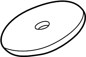 Spacer 1J0-511-341-A - View 2